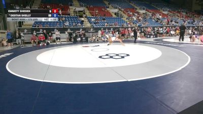 175 lbs Champ. Rd Of 64 - Emmett Shedek, Iowa vs Destan Skelly, Minnesota