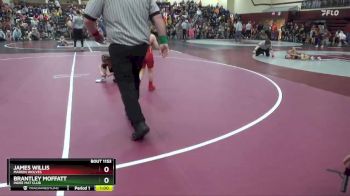 SPW-12 lbs Semifinal - James Willis, Marion Wolves vs Brantley Moffatt, Indee Mat Club