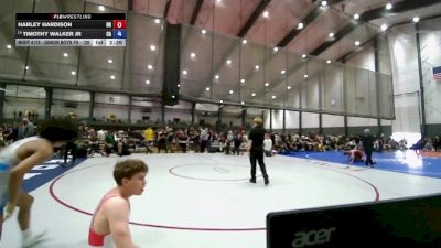 Junior Boys FS - 126 lbs Champ. Round 2 - Harley Hardison, OR vs Timothy Walker Jr, CA