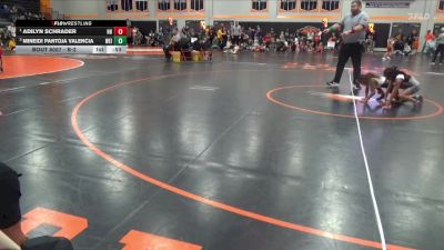 B-2 lbs 1st Place Match - Adilyn Schrader, Hammerin Hawks vs Mineidi Pantoja Valencia, Weigh-In-Club