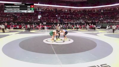 190 lbs Champ. Rd Of 16 - Rocco Pusateri, St. Xavier vs Frankie Pieffer, St. Edward