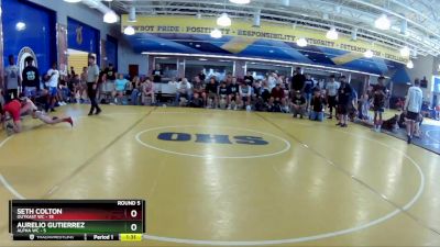 138 lbs Round 5 (8 Team) - Aurelio Gutierrez, Alpha WC vs Seth Colton, OutKast WC