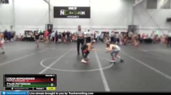 72 lbs Round 2 (4 Team) - Tyler Patterson, Team Nauman vs Logan Bomgardner, Prestige Worldwide