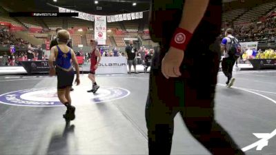 Cons. Round 1 - Colton Seigle, Run To Danger Wrestling vs Rhett Olson, Turlock Wrestling Club