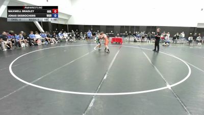 132 lbs Maxwell Bradley, Oklahoma Blue vs Jonas DesRochers, Washington