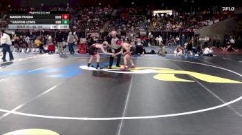 4A 106 lbs Champ. Round 1 - Mason Fuqua, Gooding vs Easton Lewis, Kimberly