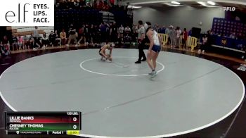 135 lbs. Champ. Round 1 - Lillie Banks, Menasha vs Chesney Thomas, Fulton