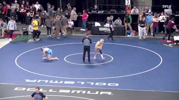 155 lbs Quarterfinal - Summer Guthmiller, Sioux Valley vs Amelia Hendrixson, Sioux Falls Lincoln