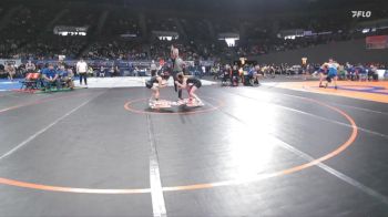 4A/3A/2A/1A Girls 100 Cons. Round 2 - Cristal Martinez, Amity Girls vs Eilie May, La Grande Girls