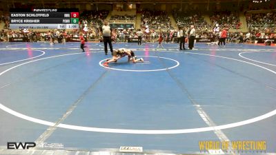 70 lbs Round Of 64 - Easton Schlotfeld, Nebraska Wrestling Academy vs Bryce Krisher, Powhatan