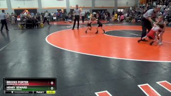 SPW-7 lbs Quarterfinal - Henry Seward, Hammerin Hawks vs Brooks Porter, Washington Matbackers