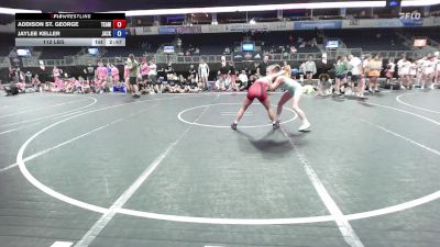 112 lbs Rr Rnd 1 - Addison St. George, Team Missouri vs Jaylee Keller, Jackson County Queens