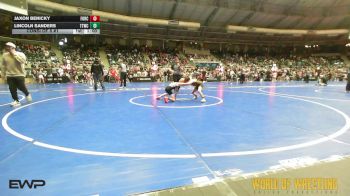 64 lbs Consi Of 8 #1 - Jaxon Benicky, Force Elite vs Lincoln Sanders, Team Tulsa Wrestling Club