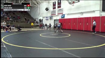 141 lbs Champ. Round 1 - Noe Cruz, Cerritos College vs Islas John, East Los Angeles College