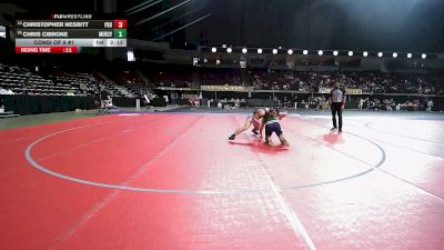 157 lbs Consi Of 8 #1 - Christopher Nesbitt, Pennsylvania State vs Chris Cibrone, Mercyhurst