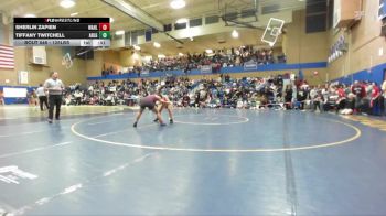 125lbs Cons. Round 2 - Tiffany Twitchell, Arlington (Girls) vs Sherlin Zapien, Wahluke (Girls)