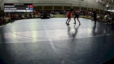 150 lbs Hayden Hutt, Iowa vs Isaac Leonard, Minnesota Red