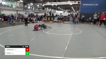 135 lbs 3rd Place - Luke Williams, Forsyth Central Wrestling vs Grant Allen, Walnut Grove Wrestling Club