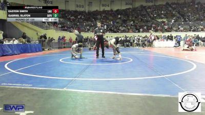 113 lbs Round Of 128 - Easton Smith, Lincoln Christian vs Gabriel Slaton, Sapulpa Jr High