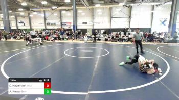 78 lbs Rr Rnd 2 - Carter Hagemann, Salem Elite vs Aiden Howard, Run To Danger