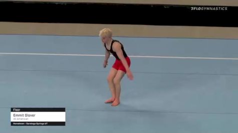 Emmit Glover - Floor, All American - 2021 US Championships