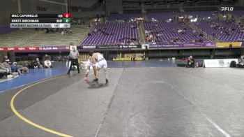 125 lbs Placement Matches (16 Team) - Brett Birchman, Wartburg vs Mac Cafurello, Roanoke College