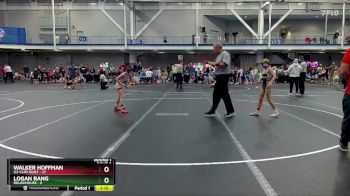 72 lbs Round 1 (8 Team) - Walker Hoffman, U2-Cliff Built vs Logan Rang, Roughhouse