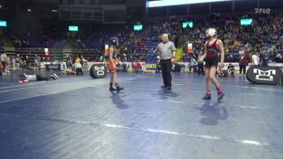 75 lbs Round Of 16 - Piper Full, Abington Heights vs Maeson Olver, Wayne Highlands
