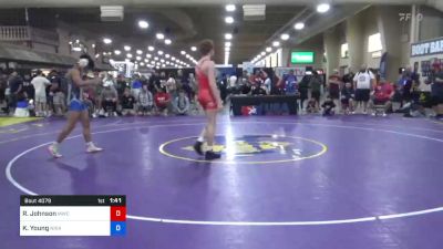 75 kg Rnd Of 32 - Riley Johnson, MWC Wrestling Academy vs Kaden Young, Nixa Youth Wrestling