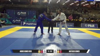 Matheus Gomes vs Andre Gomes Reis 2025 Pan Jiu Jitsu IBJJF Championship