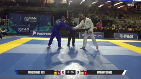 Matheus Gomes vs Andre Gomes Reis 2025 Pan Jiu Jitsu IBJJF Championship