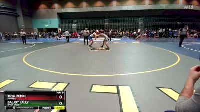 175 lbs Cons. Round 1 - Baljot Lally, River Valley vs Tryg Zemke, Madras