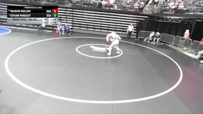 5A 132 lbs Cons. Round 1 - Mason Keller, Bonneville vs Ethan Wadley, Brighton