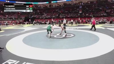 144 lbs Cons. Sub-quarters - Jacob Kiehl, St. Edward vs T.J. Murray, Troy