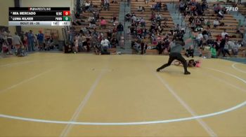 55 lbs 1st Place Match - Luna Kilker, NO LIMIT Wrestling Club vs Mia Mercado, NO LIMIT Wrestling Club