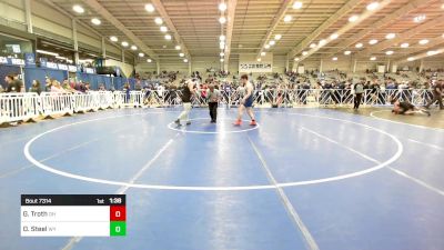 160 lbs Round Of 64 - Graiden Troth, OH vs Dane Steel, WY