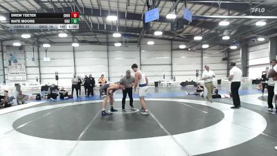 182 lbs Rr Rnd 3 - Drew Teeter, Carolina Mat Mavericks - HSB vs Nate Moore, Grizzly Wrestling Club - HSB