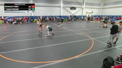 126 lbs Champ. Round 1 - Nicholas Turba, Unattached vs Colin Strayer, Howe Wrestling School