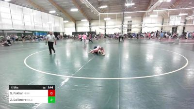 175 lbs Round Of 16 - Shawn Fakhar, Herndon vs Zachary Gallimore, Wild Buffalo Wrestling Club