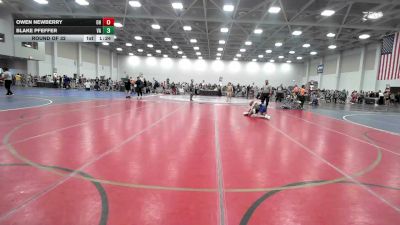 132 lbs Round Of 32 - Owen Newberry, OH vs Blake Pfeffer, VA