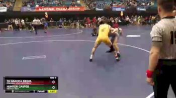 174 lbs Champ. Round 1 - Hunter Gasper, Indiana Tech vs 10 NaKoda Siegel, Montana State-Northern