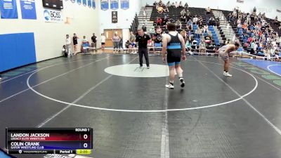 215 lbs Round 1 - Landon Jackson, Legacy Elite Wrestling vs Colin Crank, Gator Wrestling Club