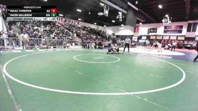 165 lbs Champ. Round 1 - Isaac Cordova, Heritage vs Jalen Gallegos, Diamond Ranch