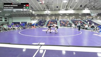 197 lbs Round 4 (10 Team) - Elijah Hynes, Missouri Valley vs Stephen Browning, Midway University
