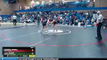 135 lbs Cons. Round 3 - Camryn Jewell, Mount Baker vs Juju Kilroy, Marysville Pilchuck