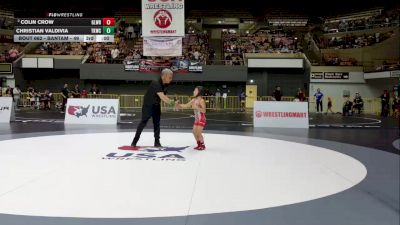 Intermediate Boys - 53 lbs Semis - Jack Smith, Red Wave Wrestling vs David J. Villa, III, Southwest Stallions Wrestling Club
