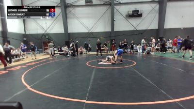 Junior Boys FS - 113 lbs Cons. Round 3 - Leonel Lustre, WA vs Aiden Sweat, MT
