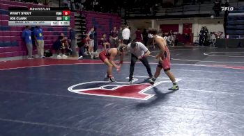 157 lbs Consi Of 16 #2 - Wyatt Stout, Penn vs Joe Clark, Edinboro