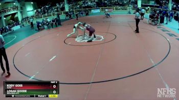 126 lbs Semifinal - Logan Goode, Boulder City vs Kody Goss, Elko