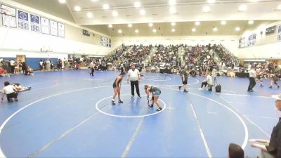 120 lbs Champ. Round 1 - Alejandra Suarez, South Hills High School Wrestl vs Hazel Leyva, Santa Ana Wrestling Club